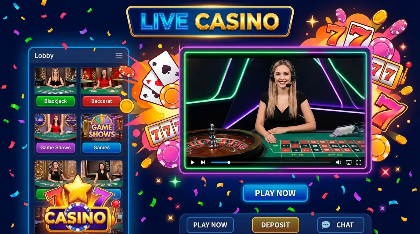 Spela live hos Chanz casino